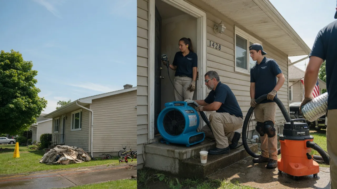 Water Damage Restoration in Shelburn, IN near me